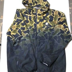 Adidas camo windbreaker